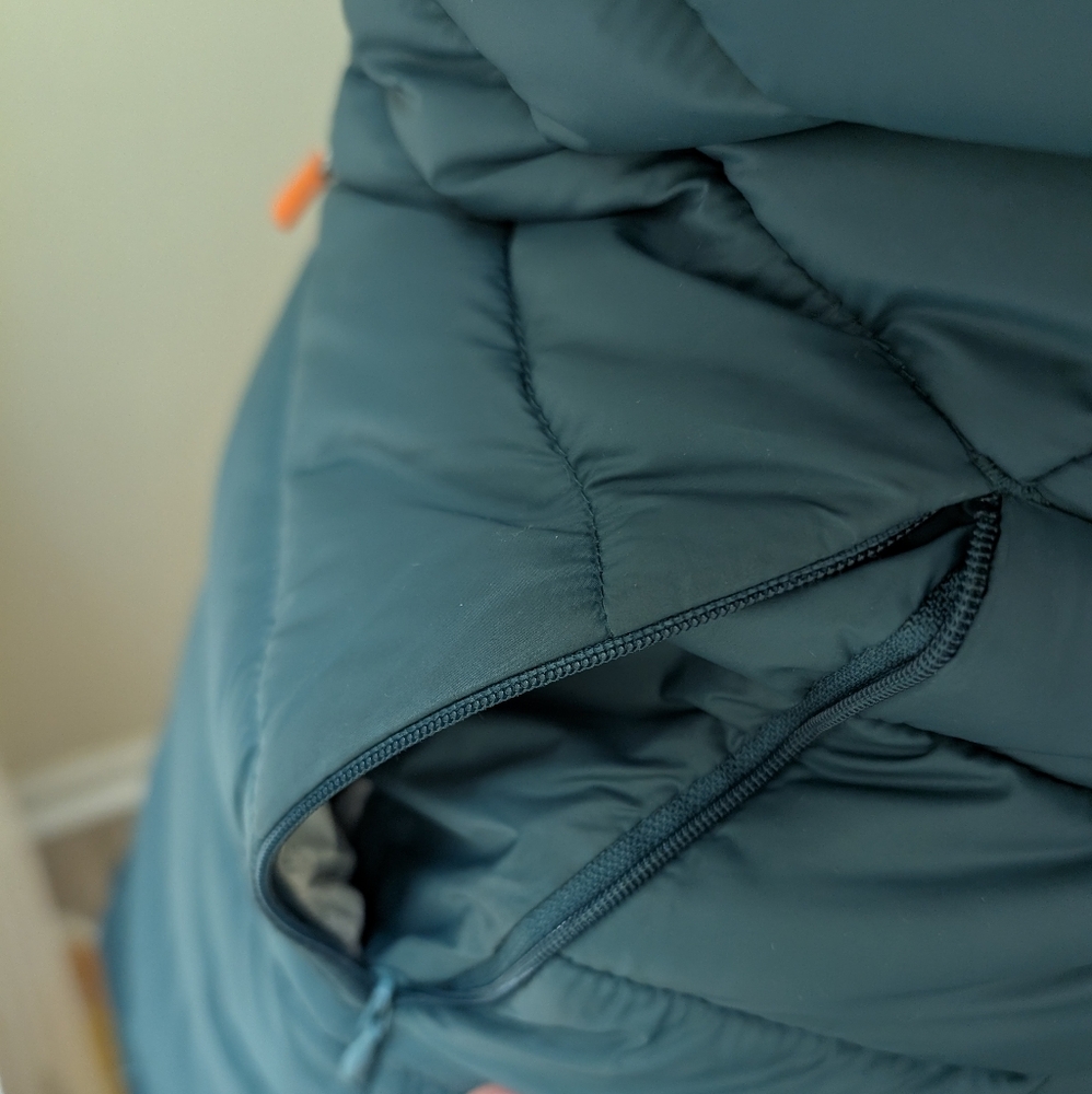 Save The Duck Puffer Long Jacket, Teal Blue Green Women's Winter Coat - Picture 11 of 16